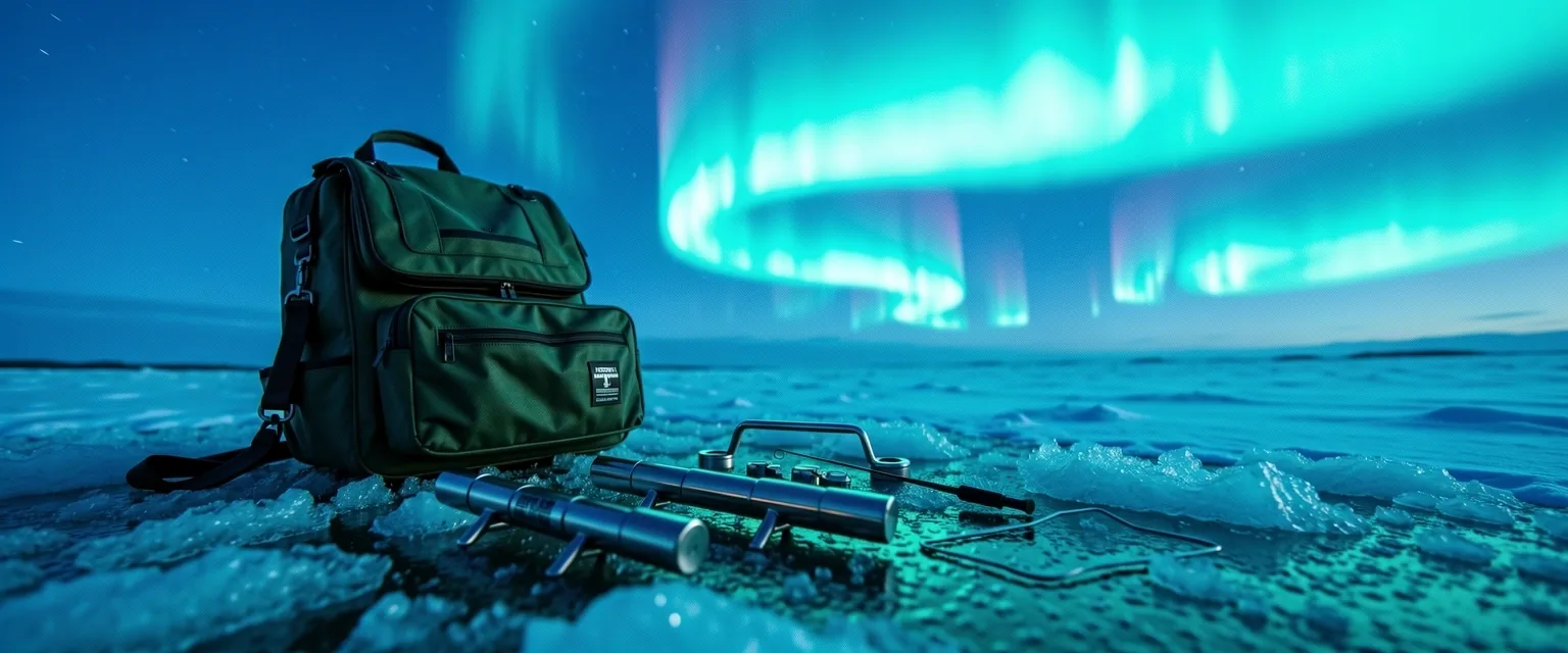 Aurora Borealis Scene