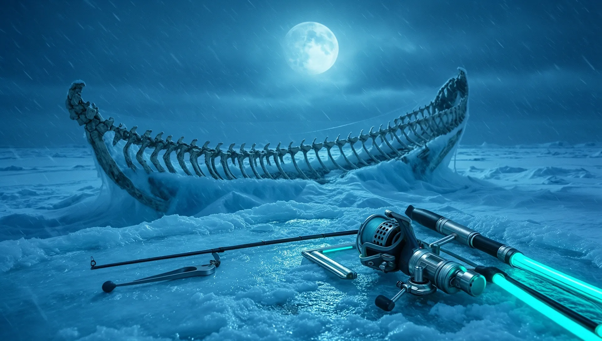 The silent history of frozen waters